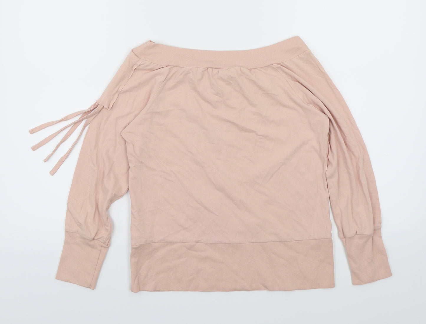 Republic Womens Pink  Jersey Basic Blouse Size XS
