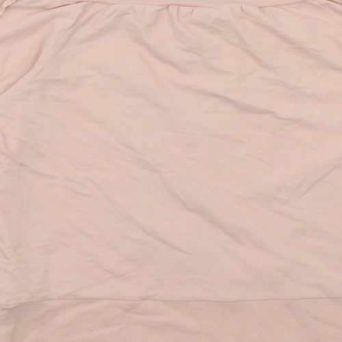 Republic Womens Pink  Jersey Basic Blouse Size XS