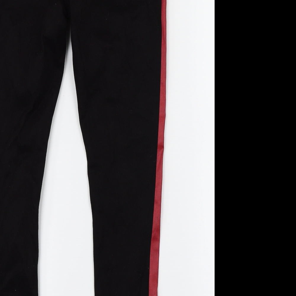 Hera Mens Black Striped Denim Straight Jeans Size 32 in L26 in