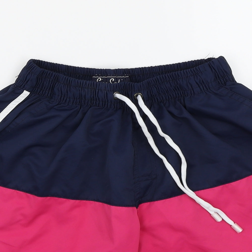 Pierre Cardin Boys Blue Colourblock  Utility Shorts Size 13-14 Years