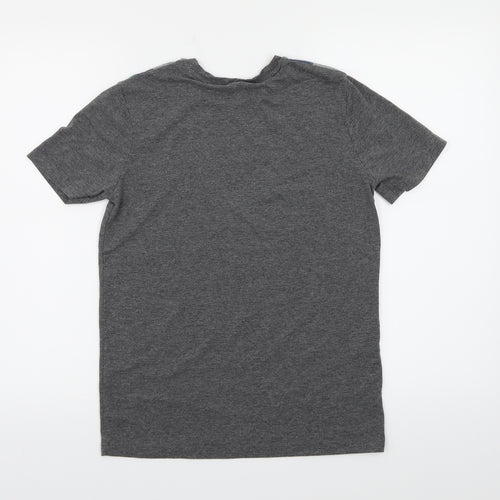 HUGO BOSS Mens Grey  Jersey  T-Shirt Size S
