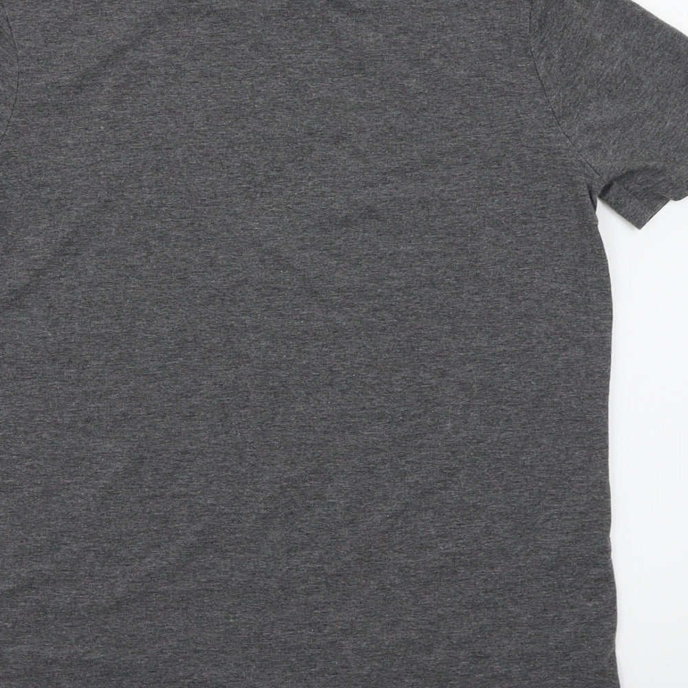 HUGO BOSS Mens Grey  Jersey  T-Shirt Size S