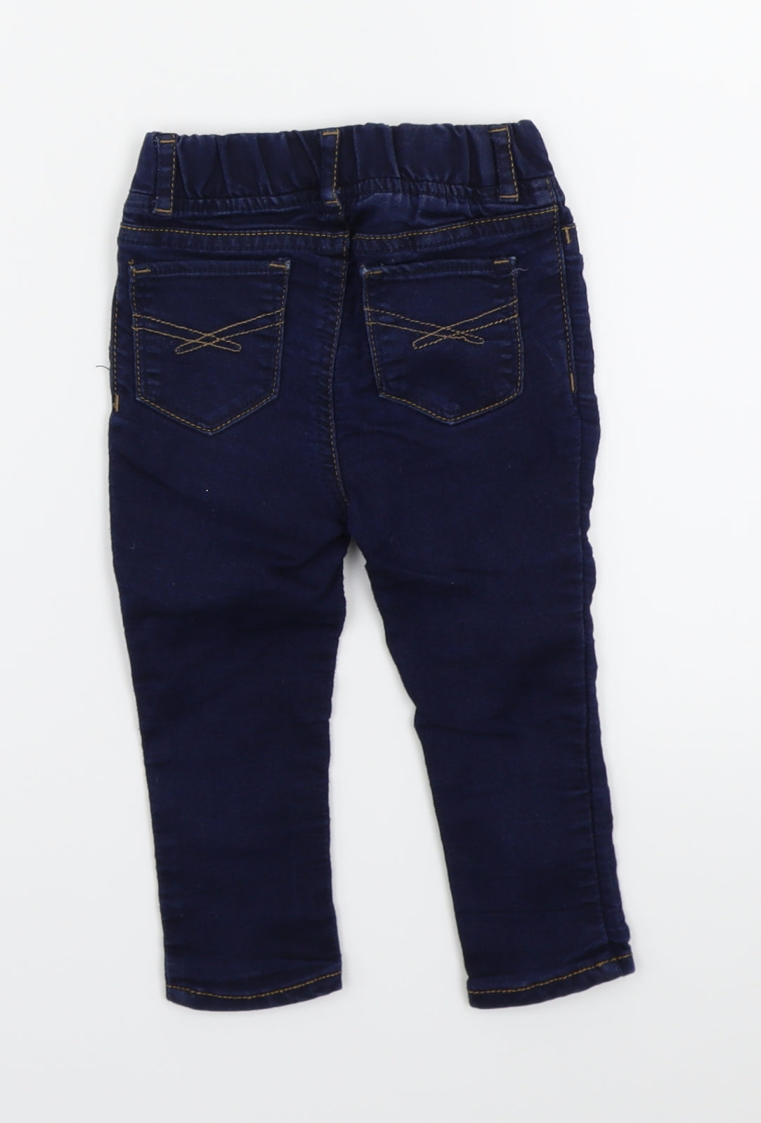 Gap Baby Blue  Denim Cargo Jeans Size 12-18 Months