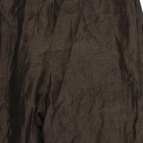 Preworn Womens Brown   Trousers  Size 36 in L28 in