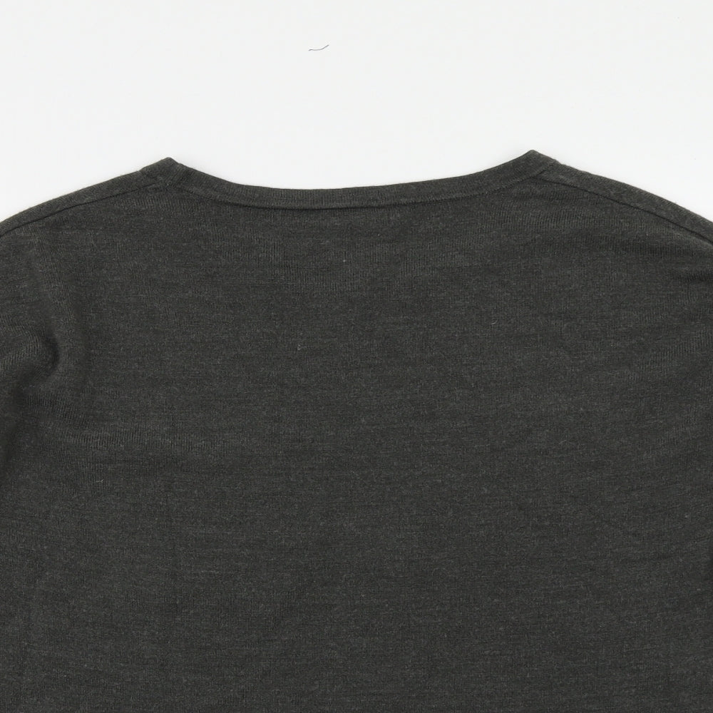 George Womens Grey  Knit Pullover Jumper Size 12