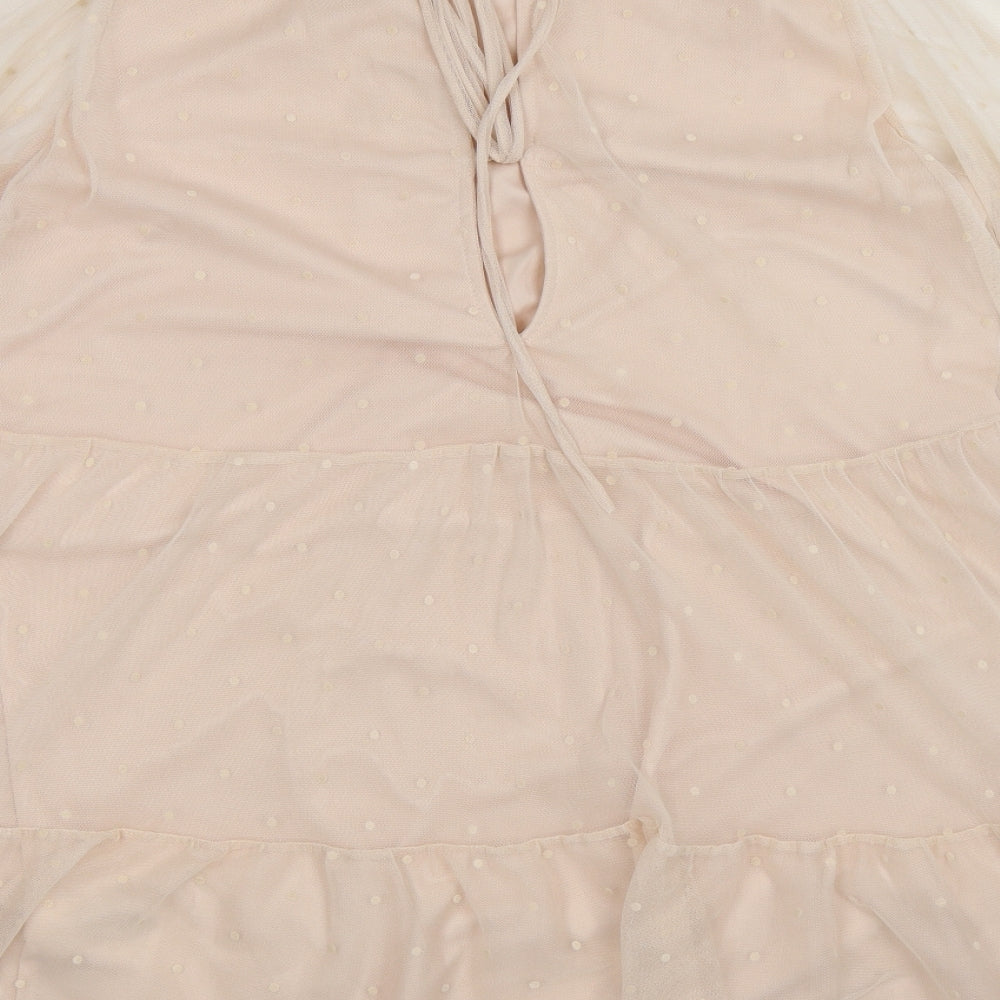 Divided Womens Beige   Mini  Size M