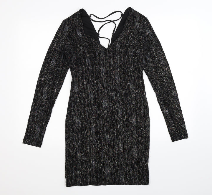 Topshop Womens Black   Bodycon  Size 10
