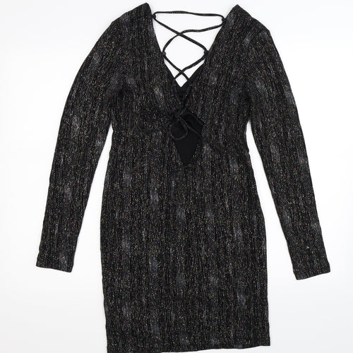 Topshop Womens Black   Bodycon  Size 10