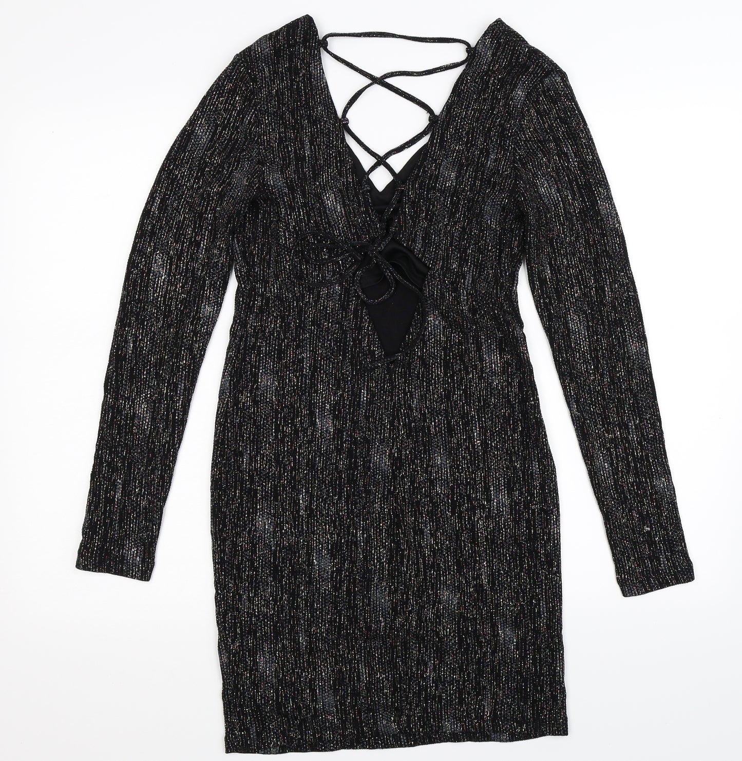 Topshop Womens Black   Bodycon  Size 10