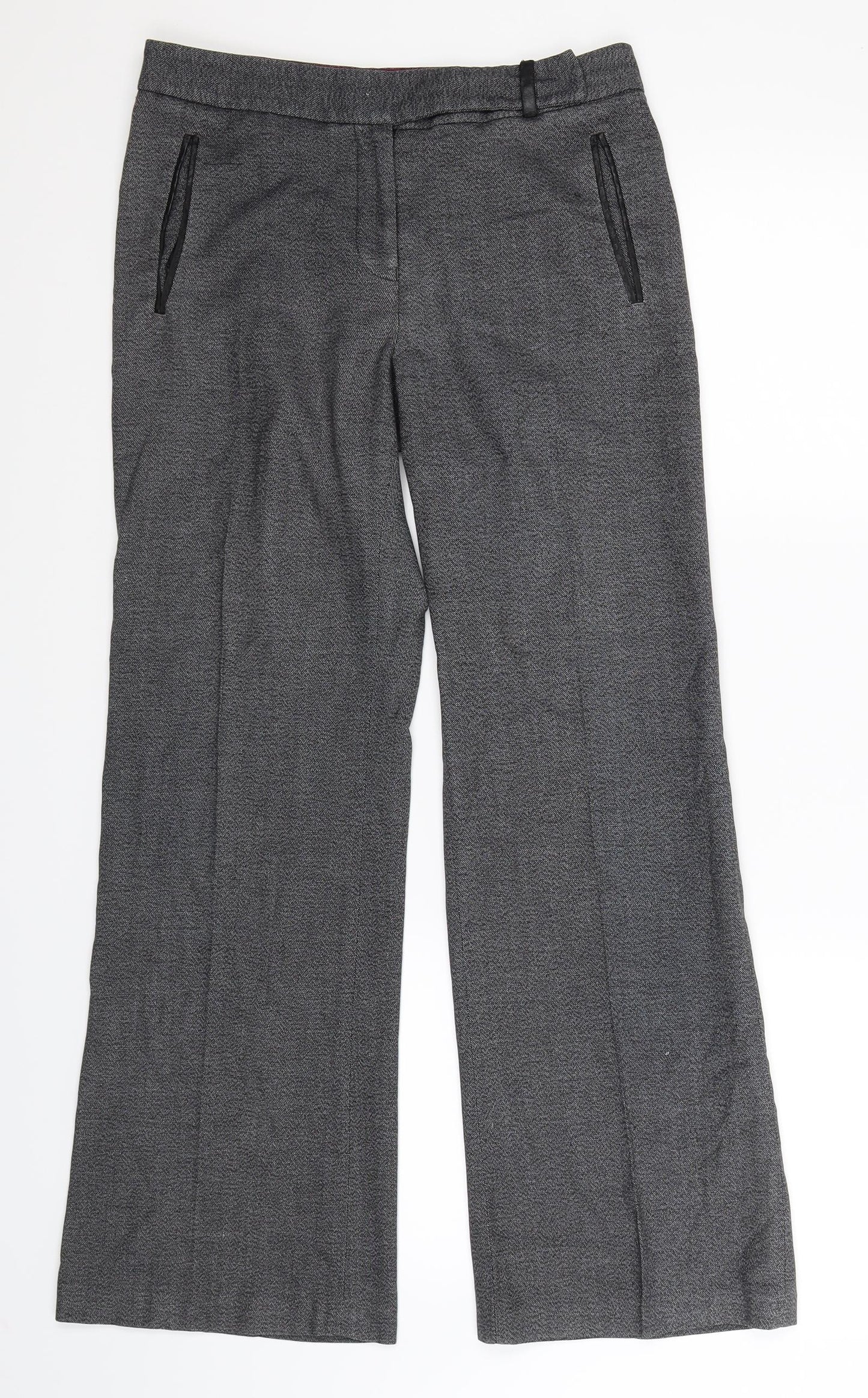 NEXT Womens Grey   Dress Pants Trousers Size 6 L27 in