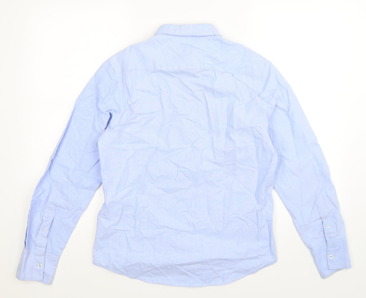 Brave Soul Mens Blue    Button-Up Size S