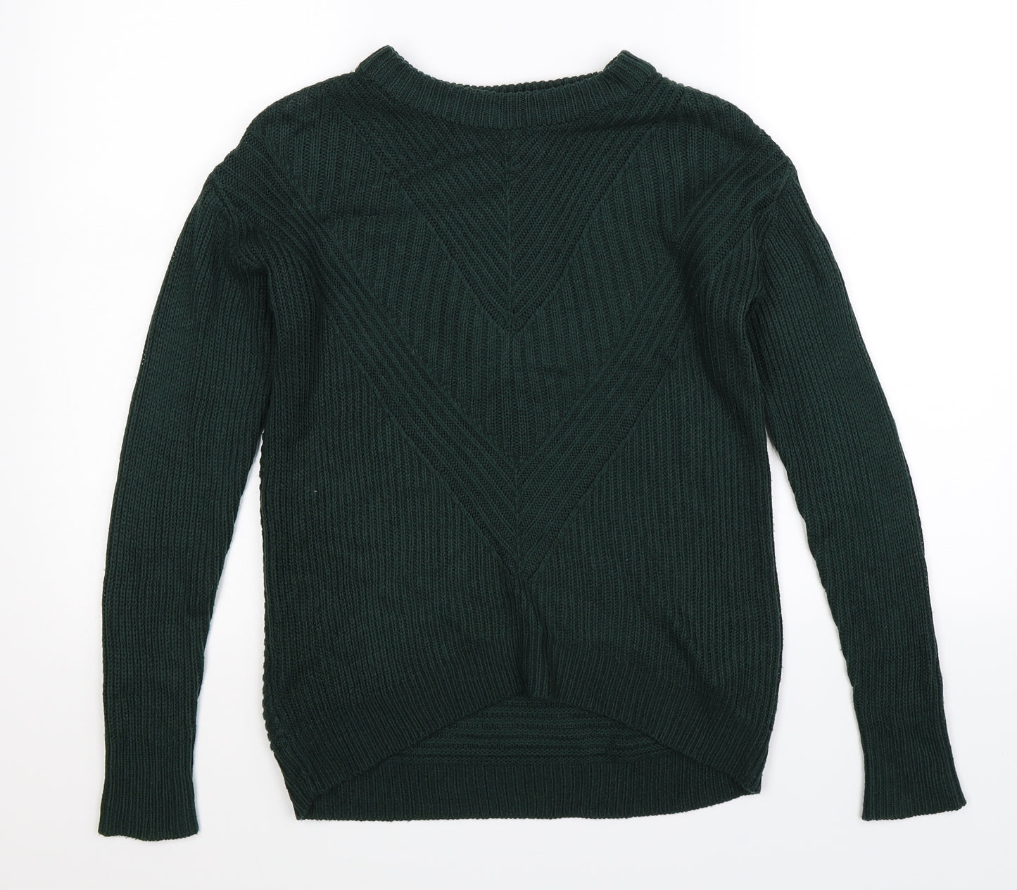 Dorothy Perkins Womens Green  Knit Pullover Jumper Size 6