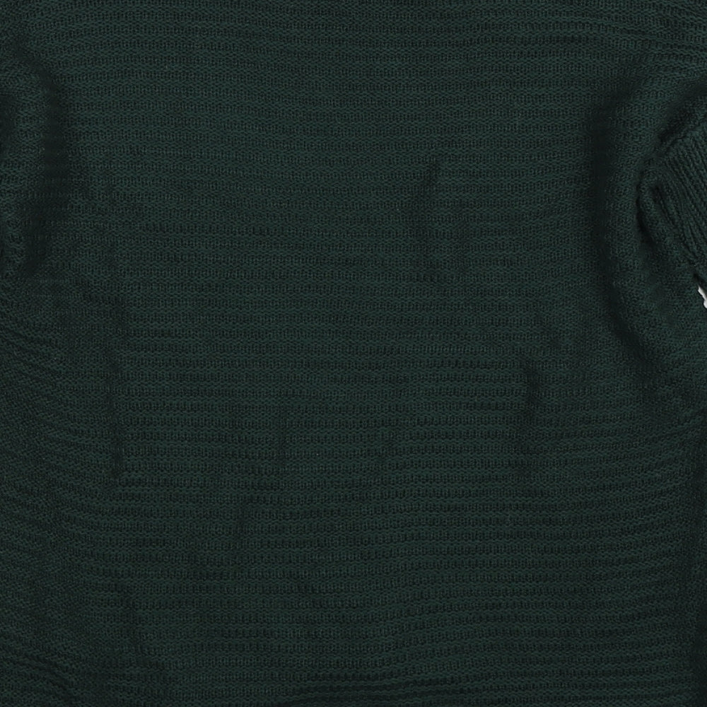 Dorothy Perkins Womens Green  Knit Pullover Jumper Size 6