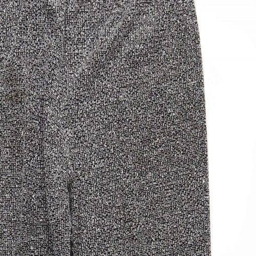 Style Womens Grey   Trousers  Size 16 L30 in