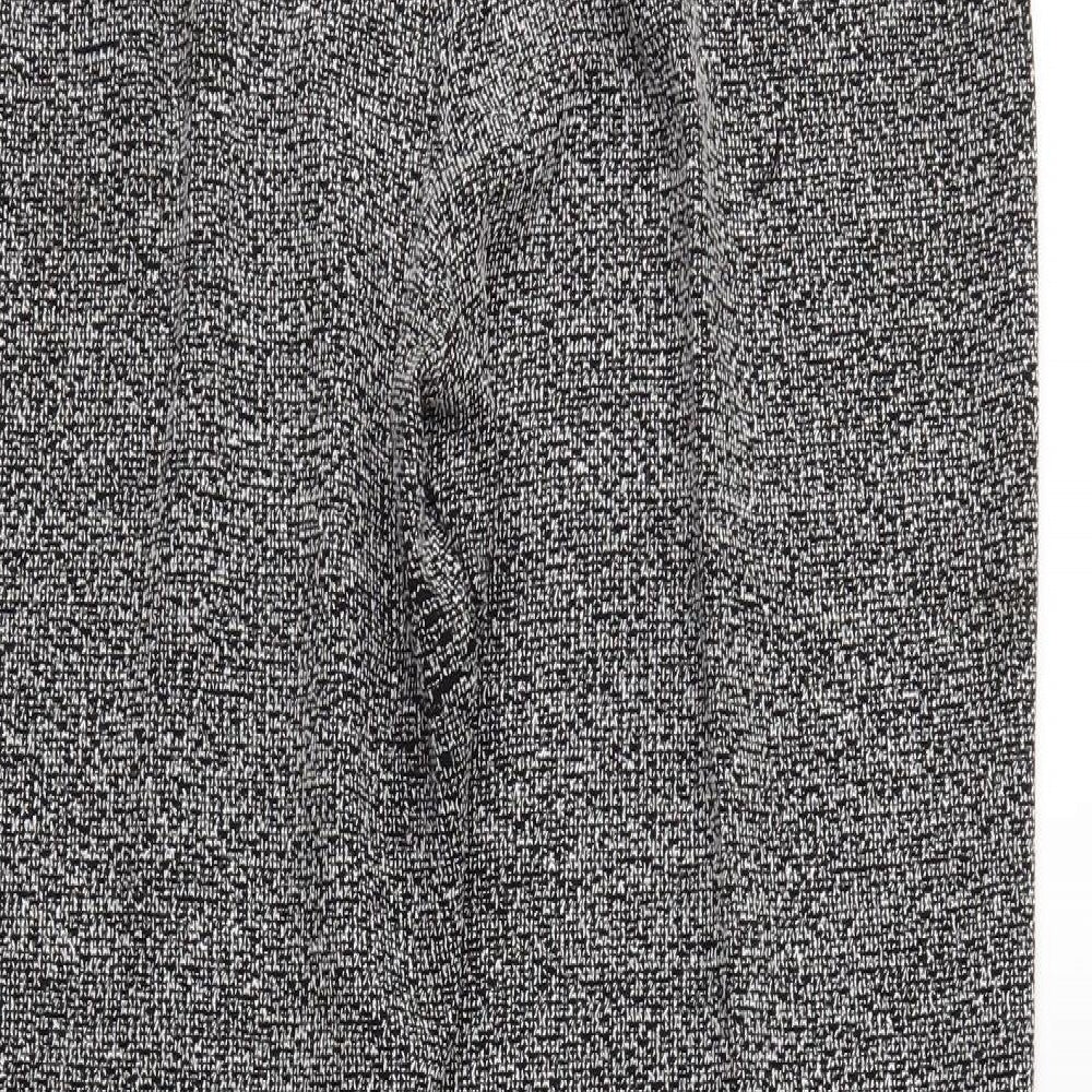 Style Womens Grey   Trousers  Size 16 L30 in