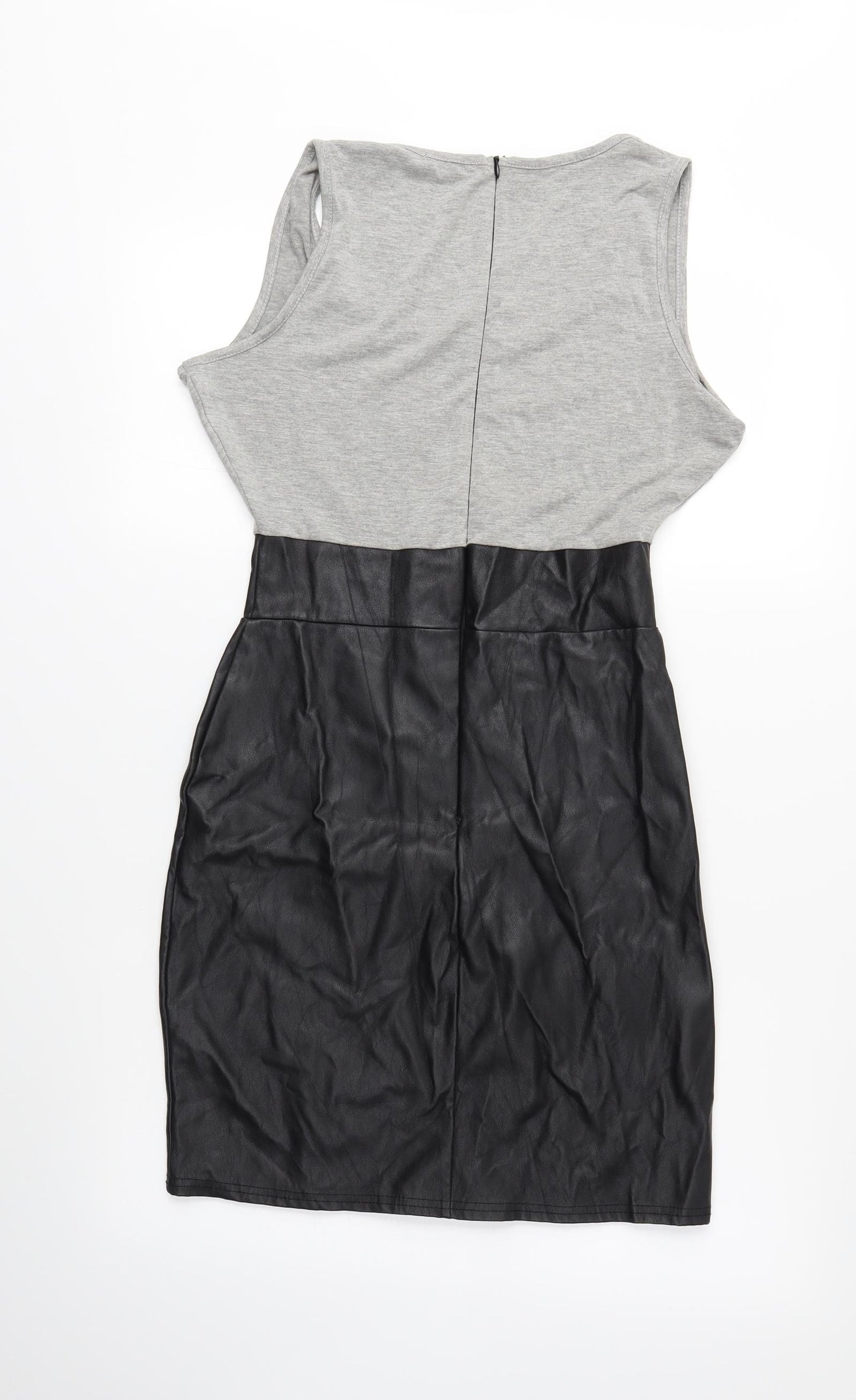Boohoo Womens Black   Tank Dress  Size 10