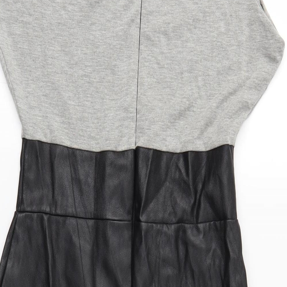 Boohoo Womens Black   Tank Dress  Size 10