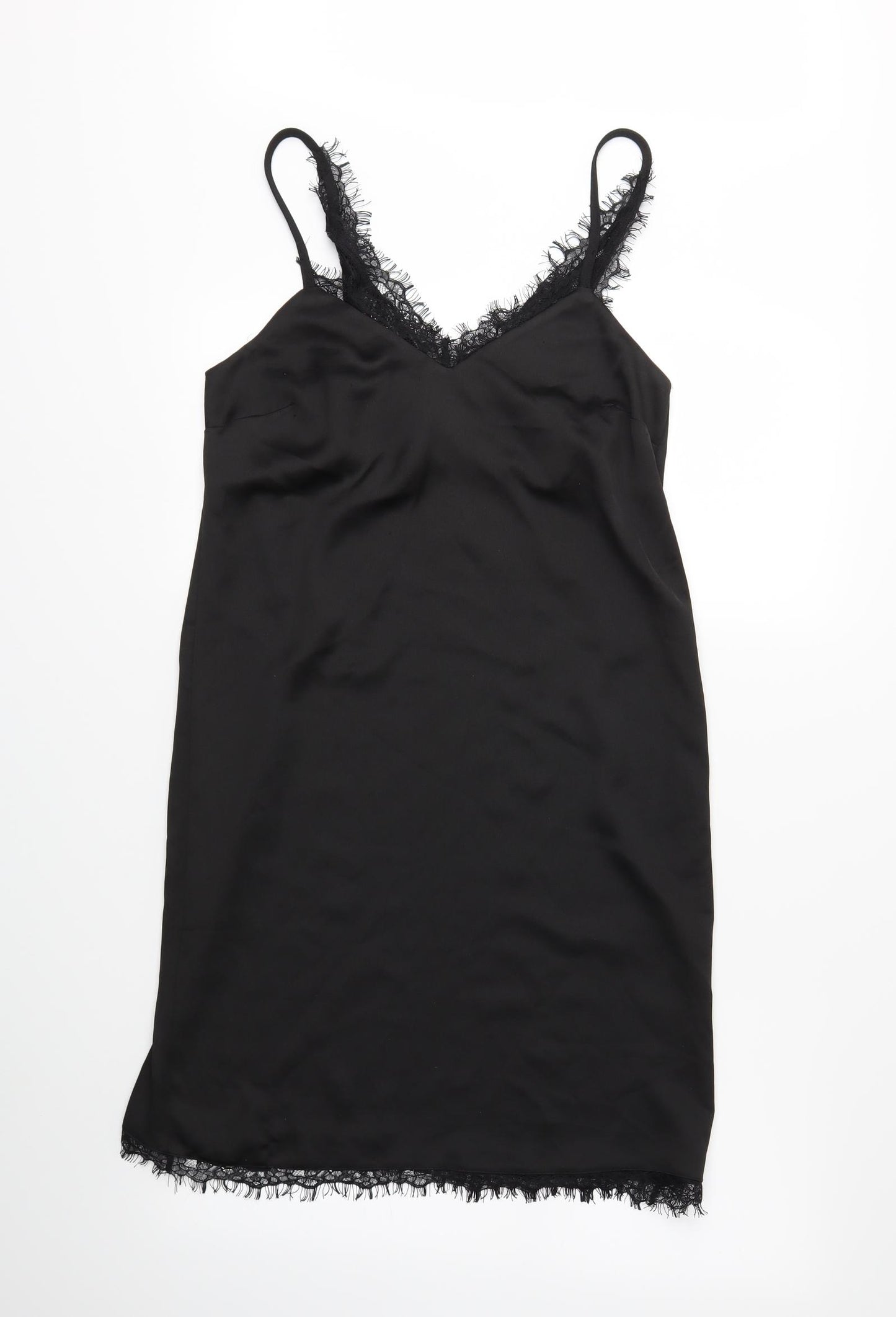 Therapy London Womens Black   Slip Dress  Size 8