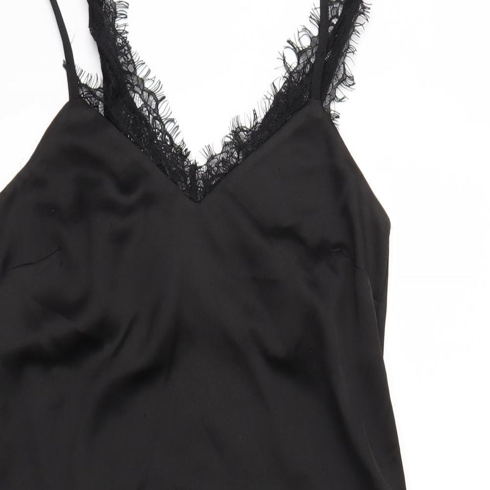 Therapy London Womens Black   Slip Dress  Size 8