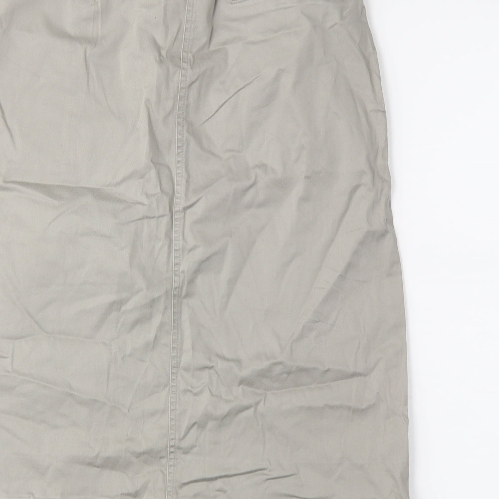 Laura Ashley Womens Grey   Straight & Pencil Skirt Size 10