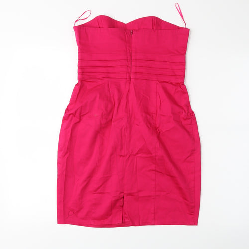 newlook Womens Pink   Pencil Dress  Size 10