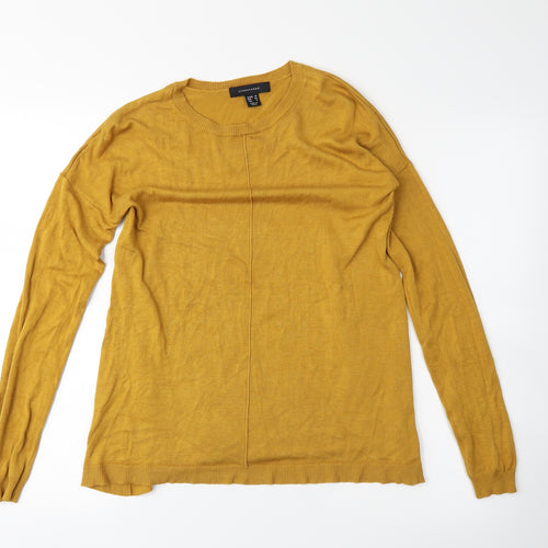Atmosphere Womens Yellow   Pullover Jumper Size 10
