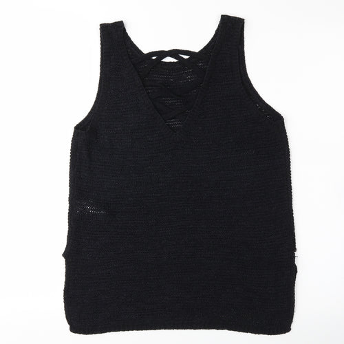 newlook Womens Black   Basic Tank Size 10