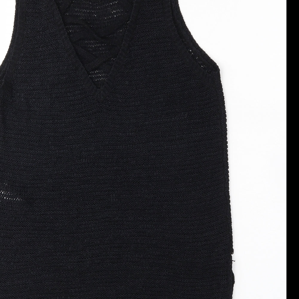 newlook Womens Black   Basic Tank Size 10