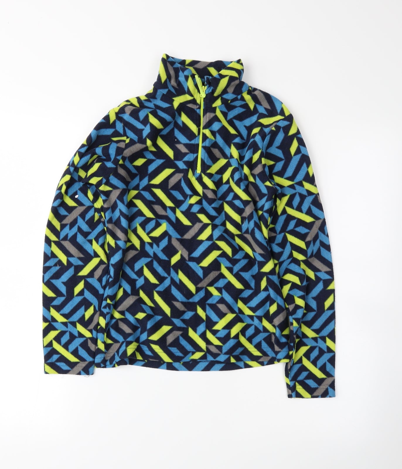 Mountain Warehouse Boys Black Geometric  Pullover Jumper Size 9-10 Years