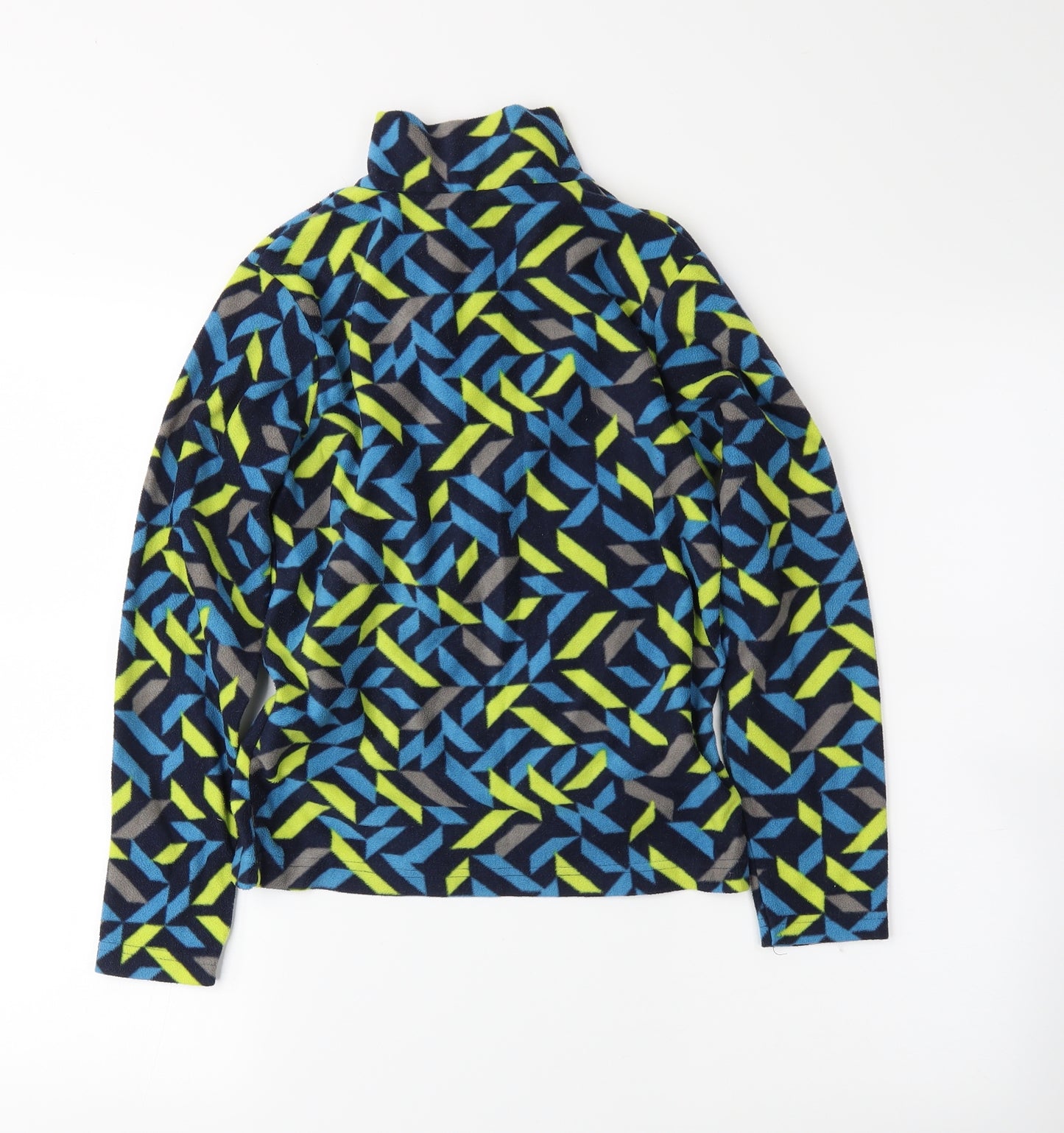 Mountain Warehouse Boys Black Geometric  Pullover Jumper Size 9-10 Years