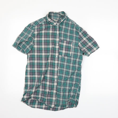 River Island Mens Green    Dress Shirt Size S