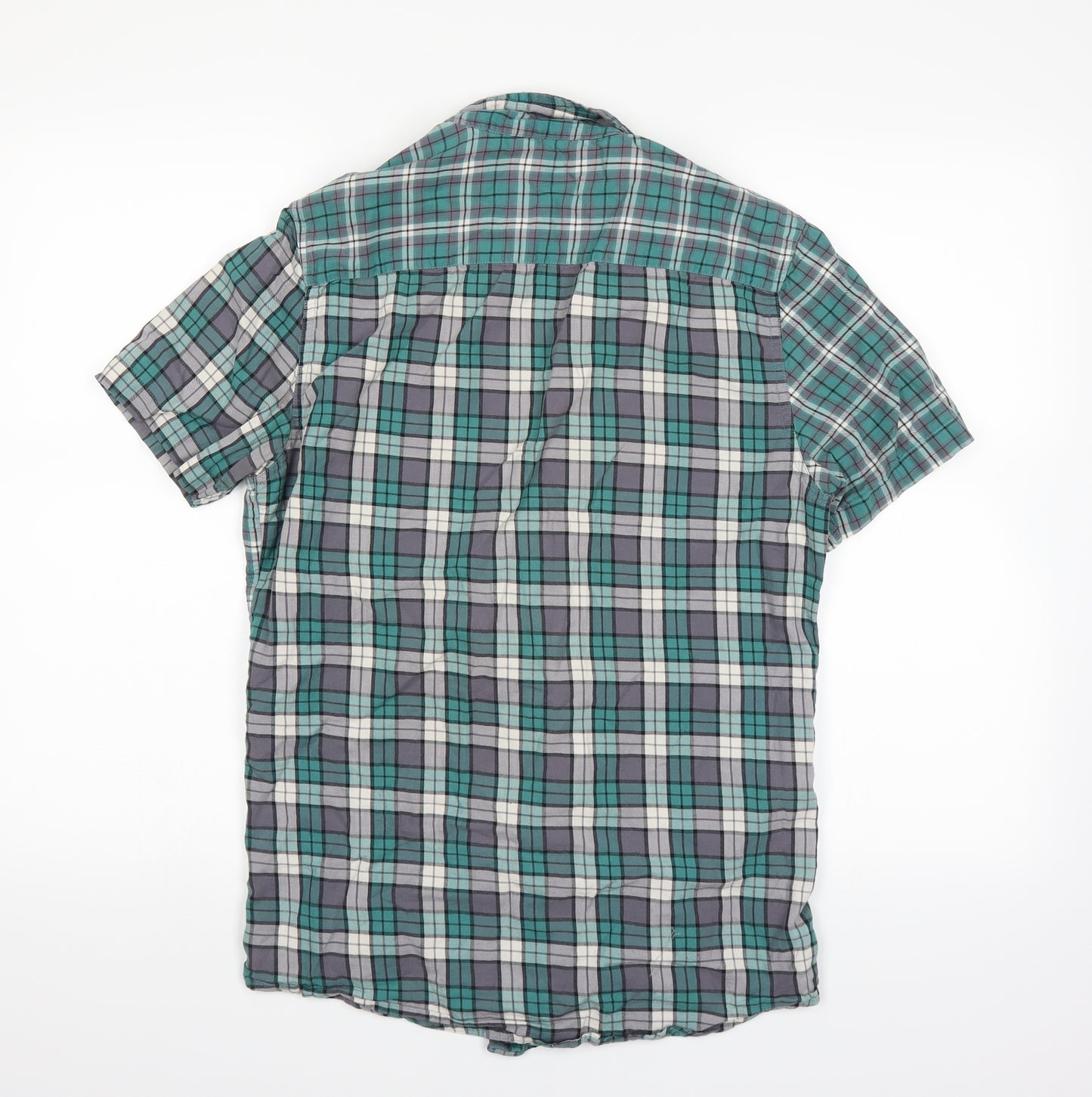 River Island Mens Green    Dress Shirt Size S