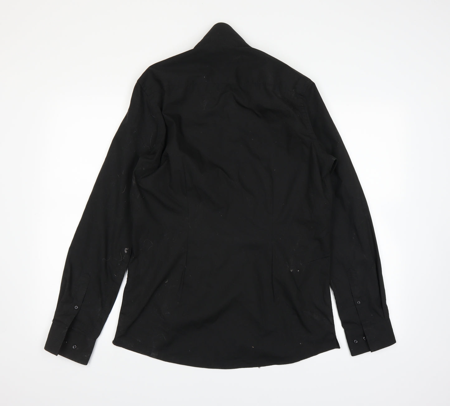 NEXT Mens Black    Dress Shirt Size 15