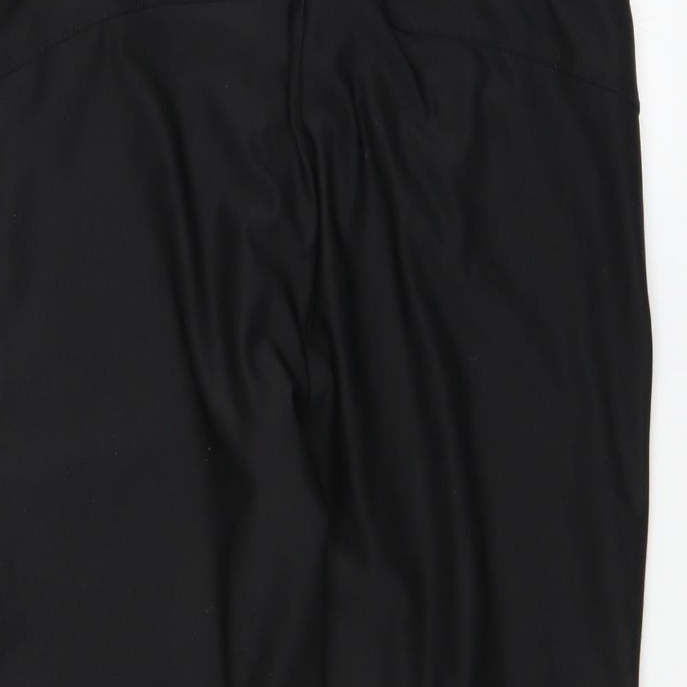 Preworn Womens Black   Jogger Leggings Size M L20 in - cropped leg