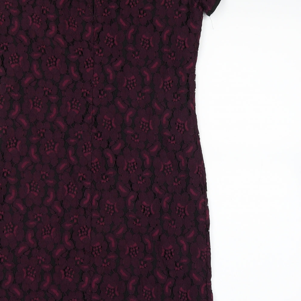 NEXT Womens Red   Pencil Dress  Size 10