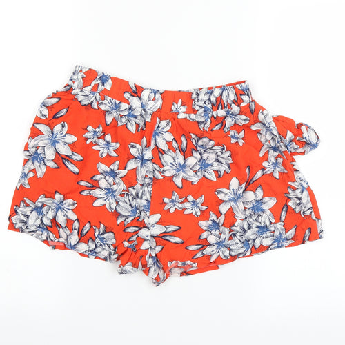 F&F Womens Red   Mom Shorts Size 8