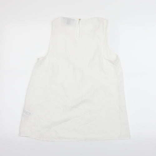 Primark Womens White   Basic T-Shirt Size 8