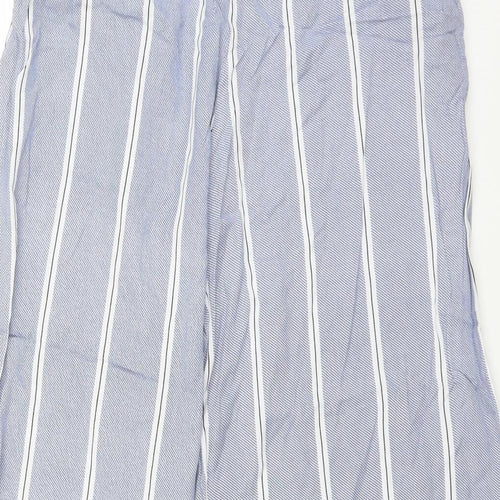 H&M Womens Blue   Trousers  Size 6 L23 in