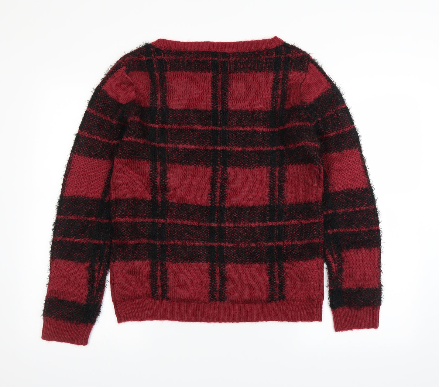 New Look Womens Red   Pullover Jumper Size 12