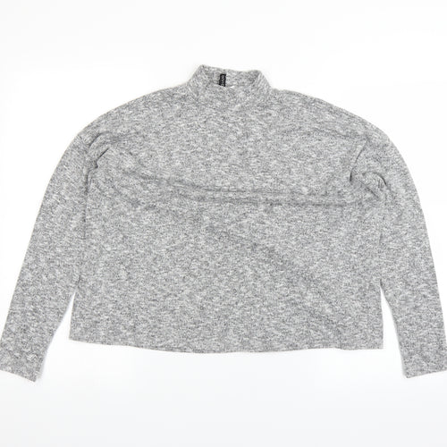 H&M Womens Grey   Basic T-Shirt Size S