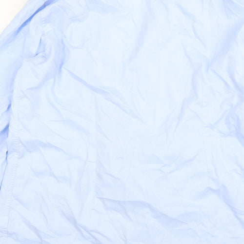 NEXT Mens Blue    Dress Shirt Size 17.5
