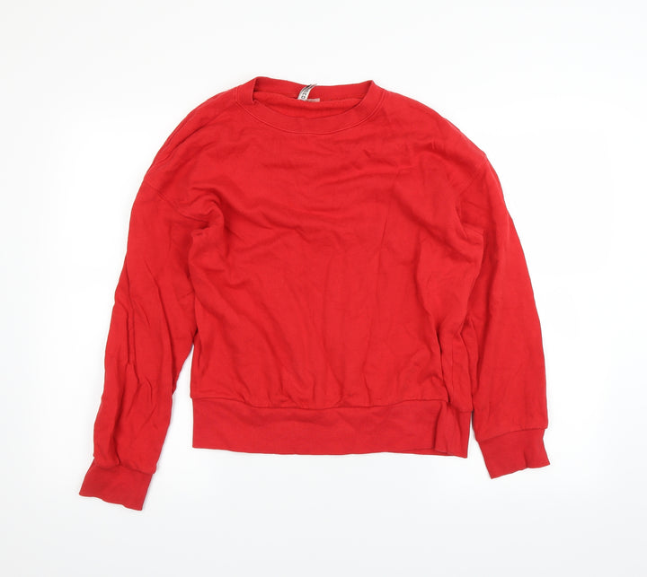 H&M Mens Orange Pullover Jumper Size XS