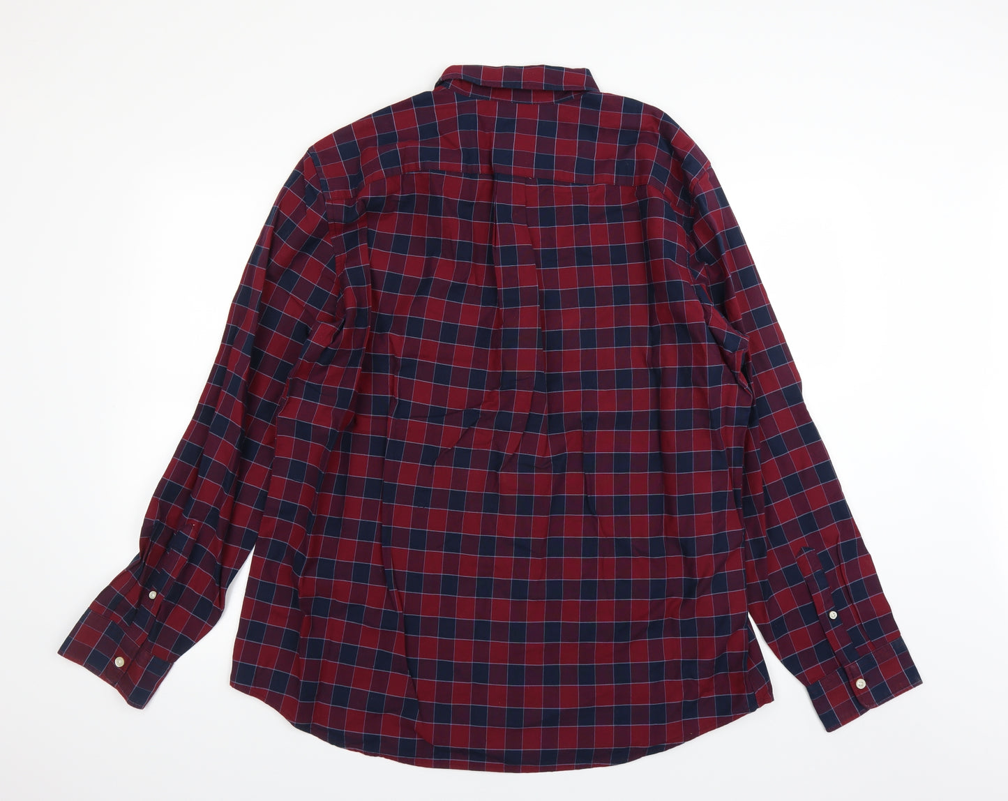 Gap Mens Red    Dress Shirt Size XL