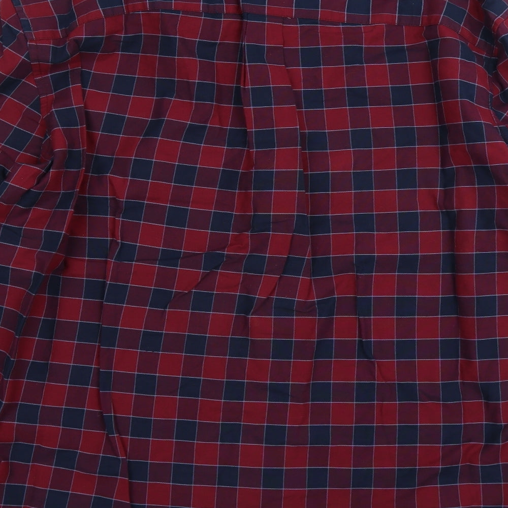 Gap Mens Red    Dress Shirt Size XL