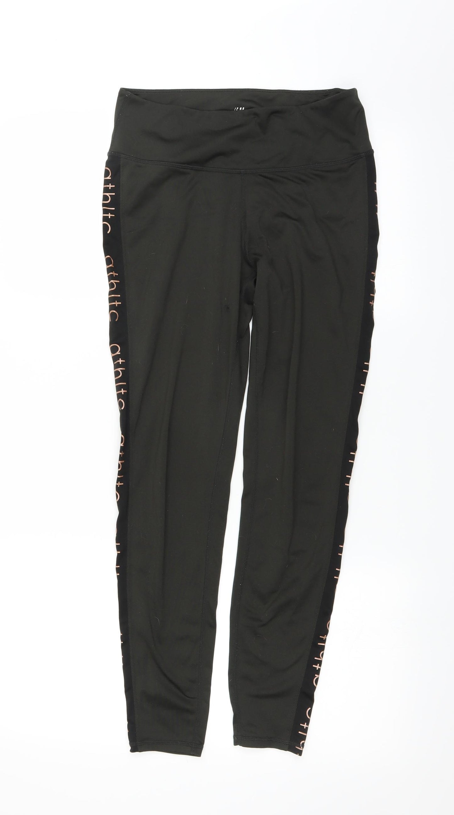 H&M Womens Green   Jogger Leggings Size M L25 in