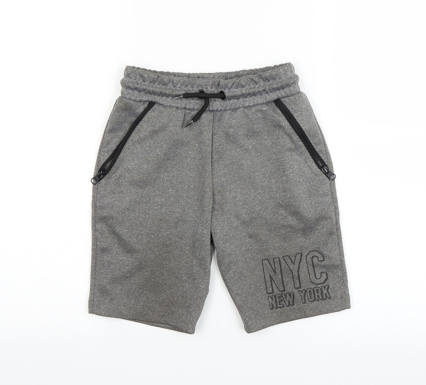 Primark Boys Grey   Sweat Shorts Size 7-8 Years