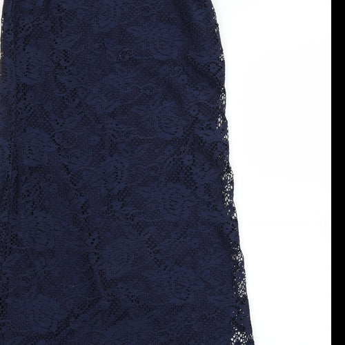 George Womens Blue   A-Line  Size 8