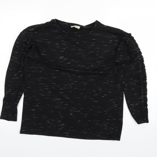 Papaya Womens Black   Pullover Jumper Size M