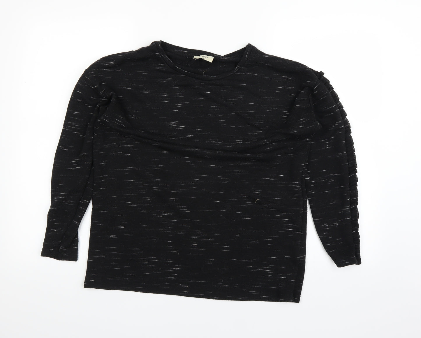 Papaya Womens Black   Pullover Jumper Size M