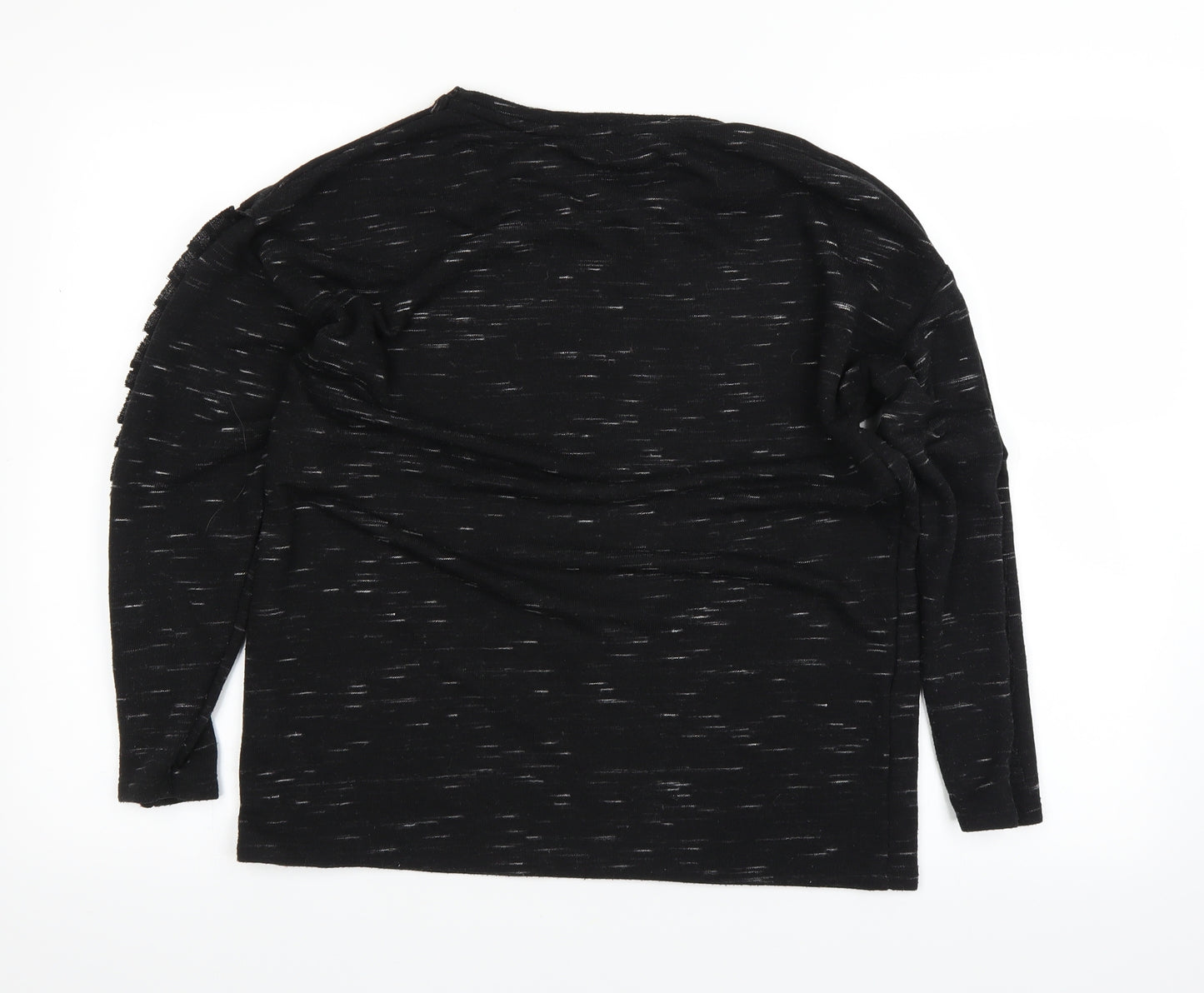 Papaya Womens Black   Pullover Jumper Size M